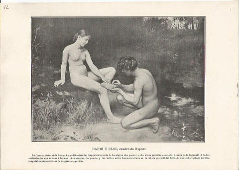 LAMINA 25418: Dafmi y Cloe, por Dupont