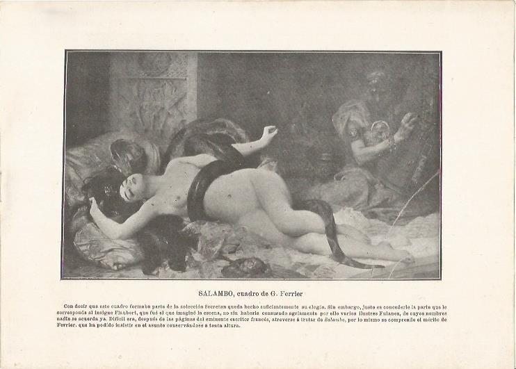 LAMINA 25416: Salambo, por G. Ferrier