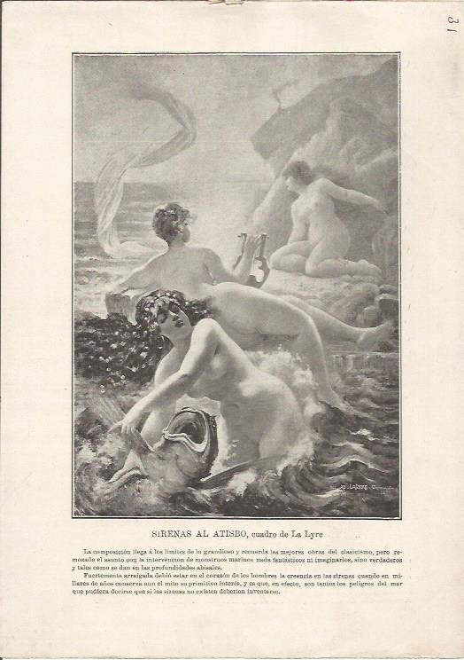 LAMINA 25407: Sirenas al atisbo, por La Lyre