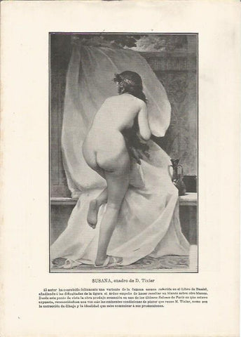 LAMINA 25405: Susana, por D. Tixier