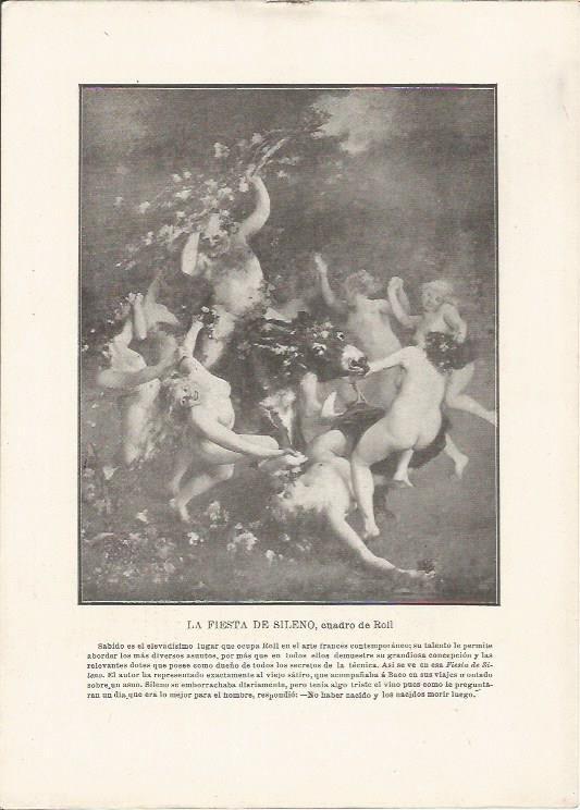 LAMINA 25403: La fiesta del Sileno, por Roll
