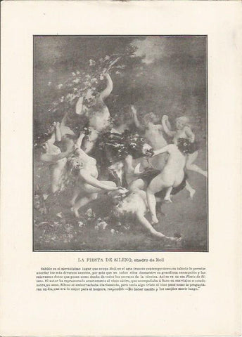 LAMINA 25403: La fiesta del Sileno, por Roll