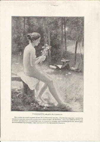 LAMINA 25440: Farniente, por Chantron