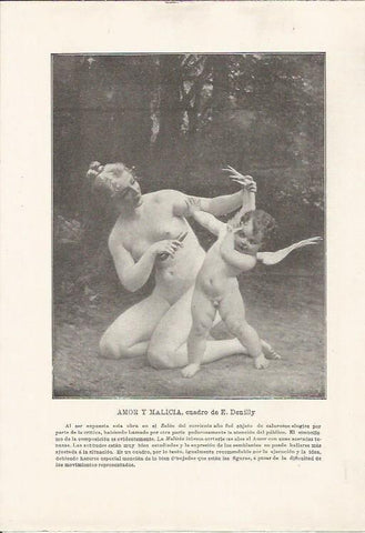 LAMINA 25434: Amor y malicia,por E. Denilly