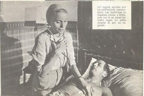 LAMINA 25357: Paul Newman como Ari Pen herido