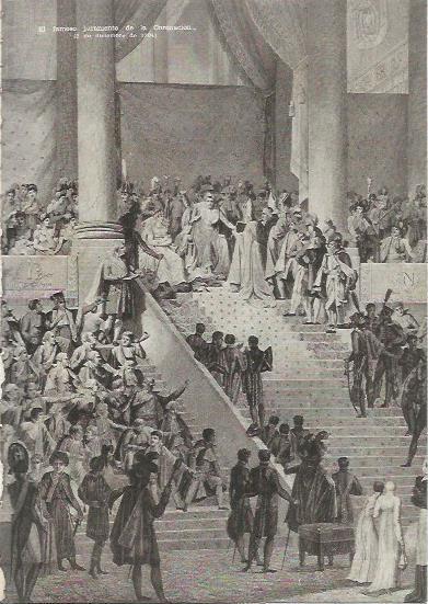 LAMINA 25348: Juramento de la Coronacion de Napoleon