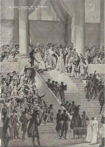 LAMINA 25348: Juramento de la Coronacion de Napoleon
