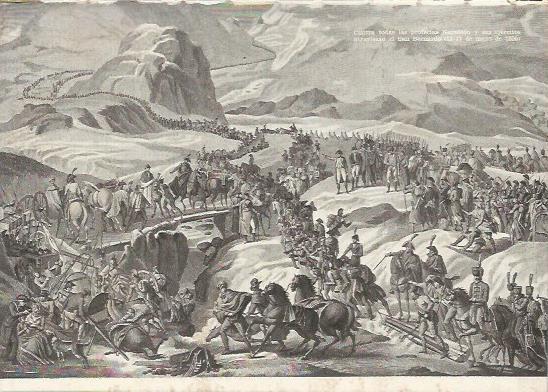 LAMINA 25347: Travesia de San Bernardo en 1806