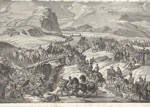 LAMINA 25347: Travesia de San Bernardo en 1806