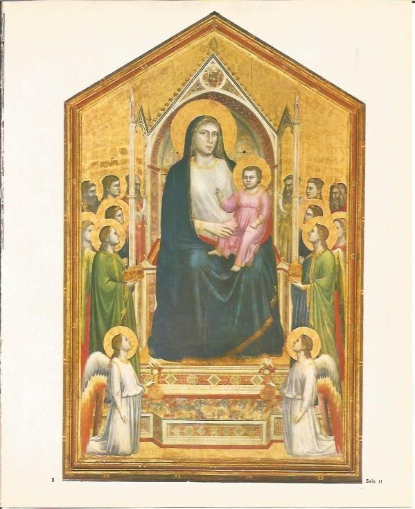 LAMINA 25363: Virgen en Gloria, por Giotto