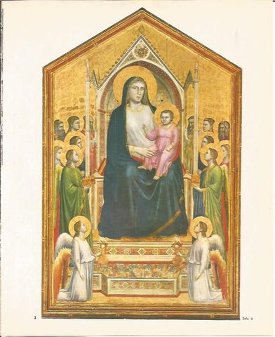 LAMINA 25363: Virgen en Gloria, por Giotto