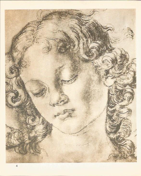 LAMINA 25392: Estudio para una cabeza de angel, por Verrocchio