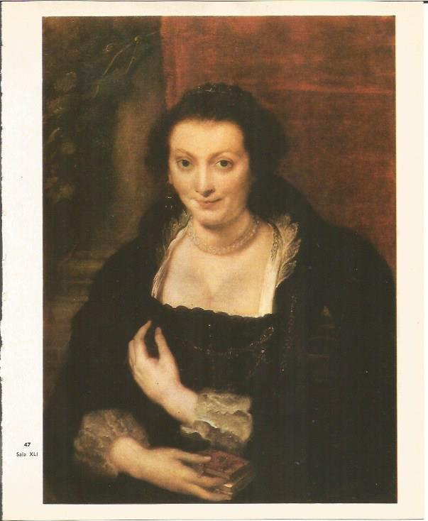 LAMINA 25389: Retrato de Isabel Brant, por Rubens