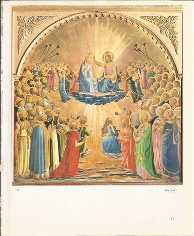 LAMINA 25367: Coronacion de la Virgen, por Fra Giovanni Angelico