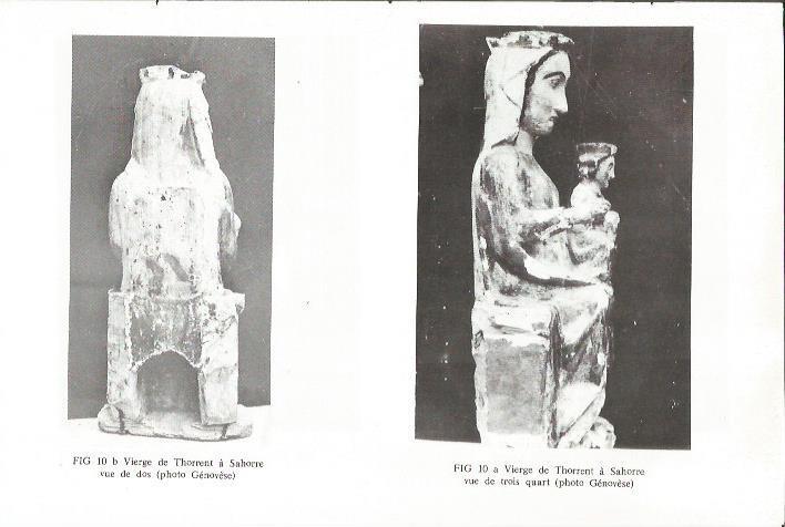 LAMINA 25461: Virgen de Thorrent a Sahorre