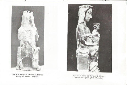 LAMINA 25461: Virgen de Thorrent a Sahorre