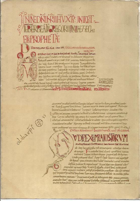 LAMINA 25548: Reproduccion de libro en latin