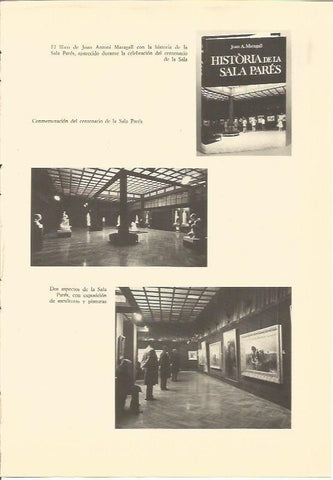 LAMINA 25542: Conmemoracion del centenario de la Sala Pares de Barcelona