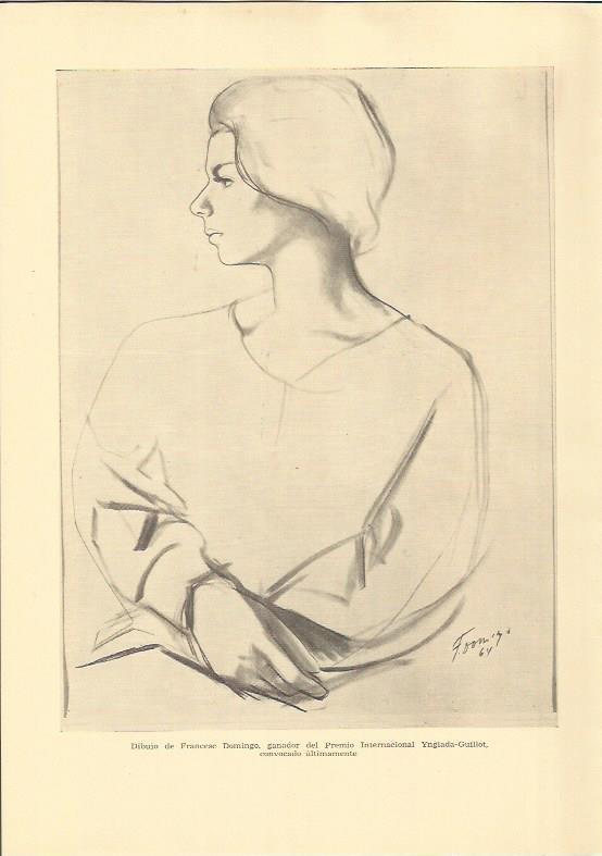 LAMINA 25576: Dibujo por Francesc Domingo