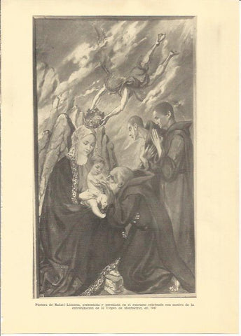 LAMINA 25568: Pintura de Rafael Llimona