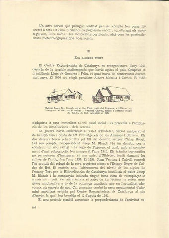 LAMINA 25567: Dibujos de refugios de montaña