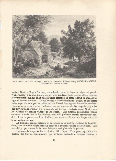 LAMINA 25492: El corral de una granja, por Palmer