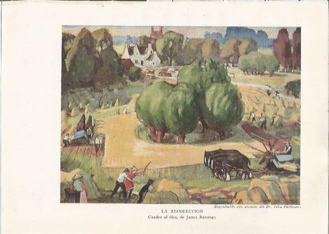 LAMINA 25489: La recoleccion, por J. Bateman