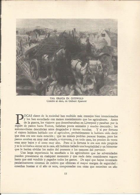 LAMINA 25496: Una granja en Cotswold, por G. Spencer