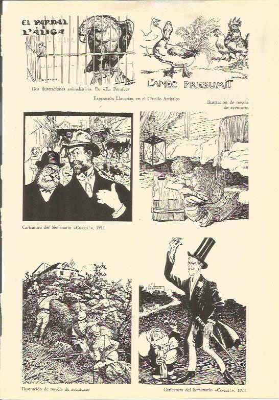 LAMINA 25522: Ilustraciones de la exposicion Llaverias en el Circulo Artistico