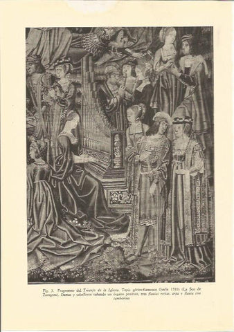 LAMINA 25508: Fragmento del Triunfo de la Iglesia, Zaragoza