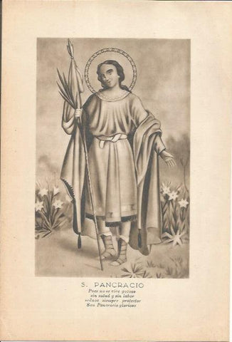 LAMINA 25507: San Pancracio