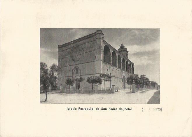 LAMINA 25504: Iglesia de San Pedro de Petra, Mallorca
