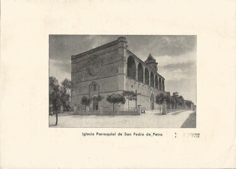 LAMINA 25504: Iglesia de San Pedro de Petra, Mallorca