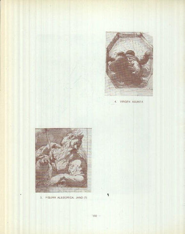 Dibujos de los siglos XVI y XVII:  3/4/5: Estudio anatomico + Virgen Asunta + Figura Alegorica