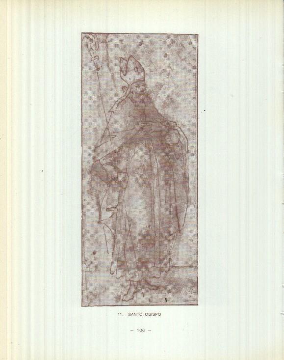 Dibujos de los siglos XVI y XVII: 10/11: Apolo + Santo Obispo