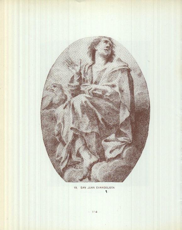 Dibujos de los siglos XVI y XVII: 18/19: Fraile Cartujo + San Juan Evangelista