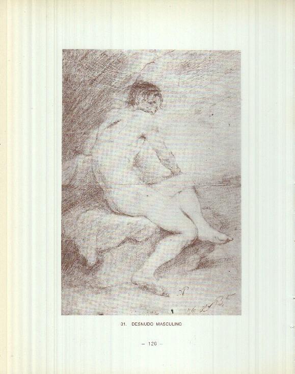 Dibujos de los siglos XVI y XVII: 30/31: Desnudo masculino + Desnudo masculino