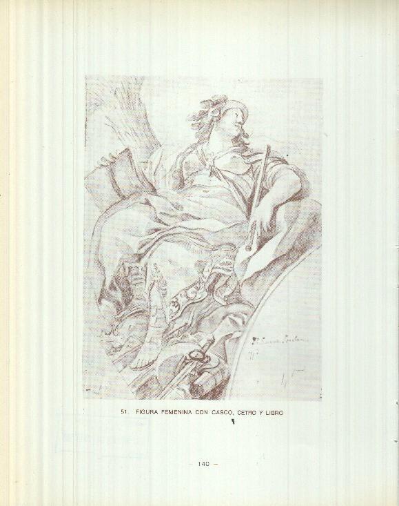 Dibujos de los siglos XVI y XVII: 50/51: Corte de una piedra + Figura femenina