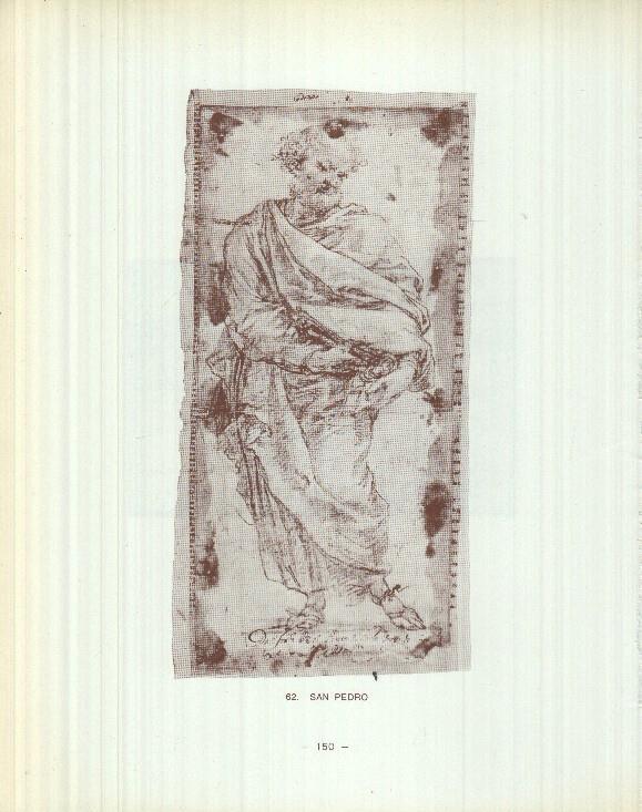 Dibujos de los siglos XVI y XVII: 61/62: Angel + San Pedro