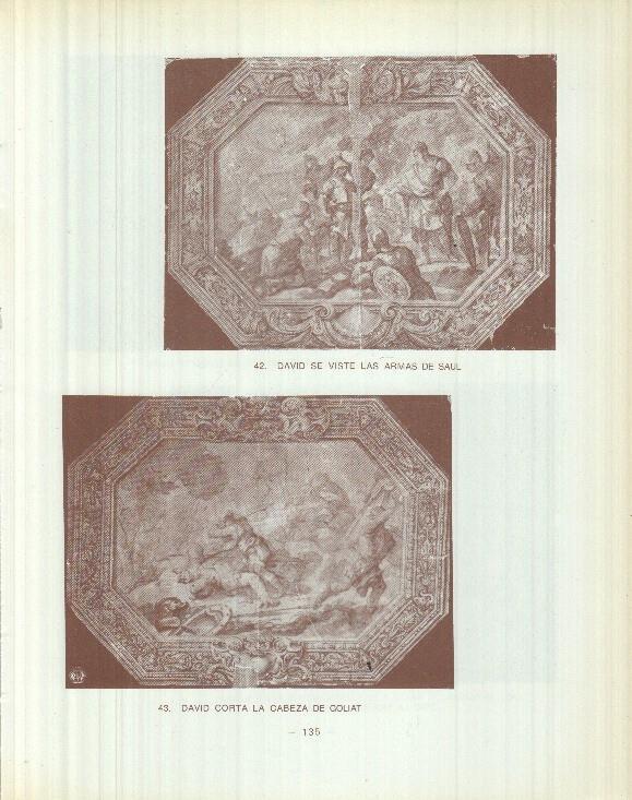 Dibujos de los siglos XVI y XVII: 46/47/48/49: David en diversas imagenes + Pesca milagrosa
