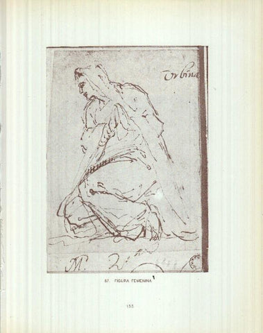 Dibujos de los siglos XVI y XVII: 67/68: Figura femenina + El juicio de Paris