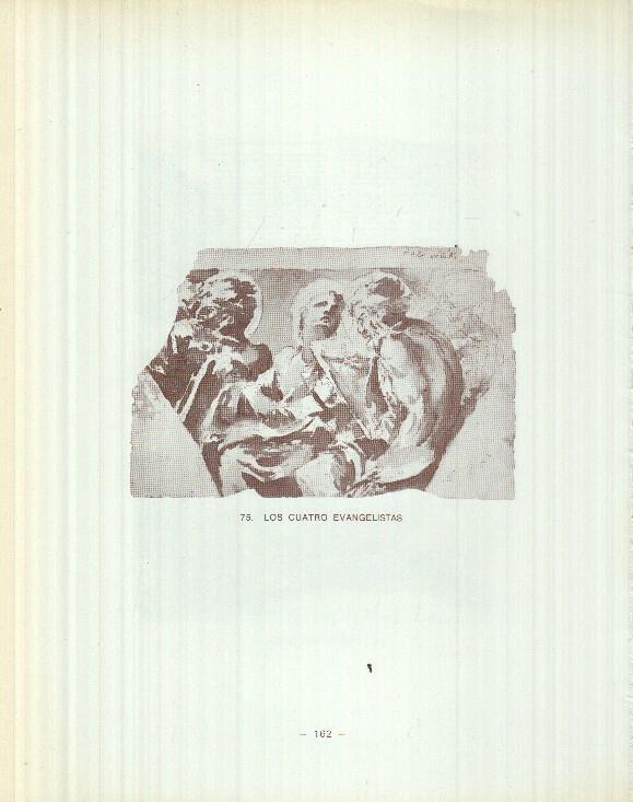 Dibujos de los siglos XVI y XVII: 74/75: Escena religiosa + Los cuatro evangelistas