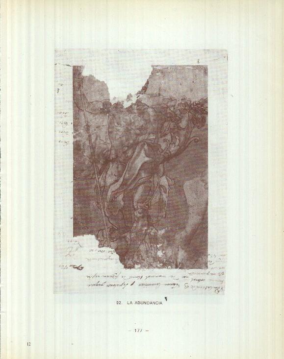 Dibujos de los siglos XVI y XVII: 92/93: La abundancia + San Sebastian ?