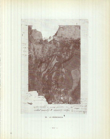 Dibujos de los siglos XVI y XVII: 92/93: La abundancia + San Sebastian ?