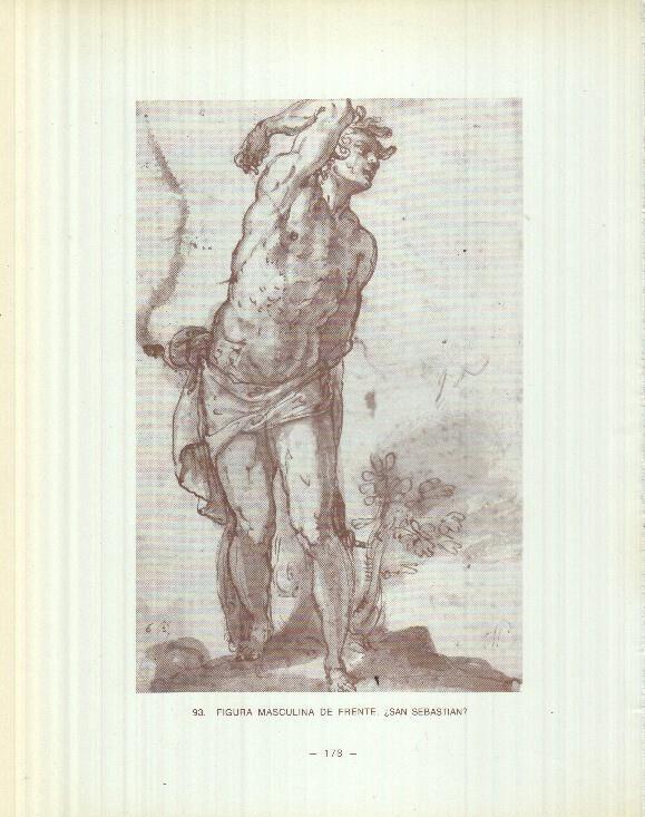 Dibujos de los siglos XVI y XVII: 92/93: La abundancia + San Sebastian ?