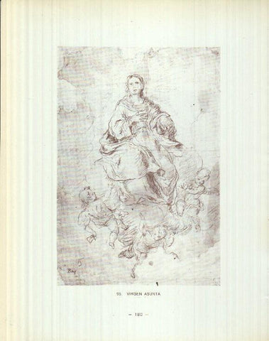 Dibujos de los siglos XVI y XVII: 94/95: Entrega llaves a San Pedro + Virgen Asunta 