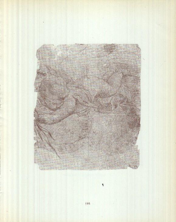 Dibujos de los siglos XVI y XVII: 112: Cuatro cabezas y una mano + angelito