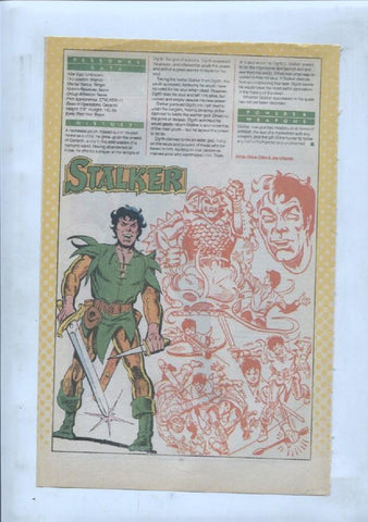 Ficha personaje DC Comics numero 201: Sportsmaster + Stalker