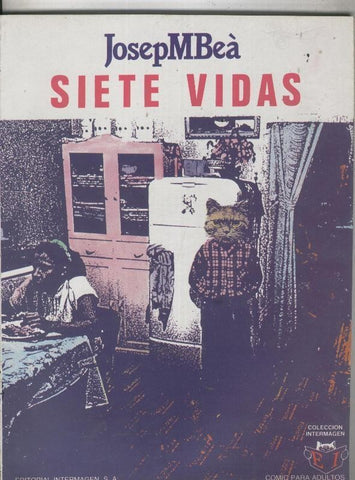 Siete Vidas (numerado 2 en interior y desencolado del lomo interior)