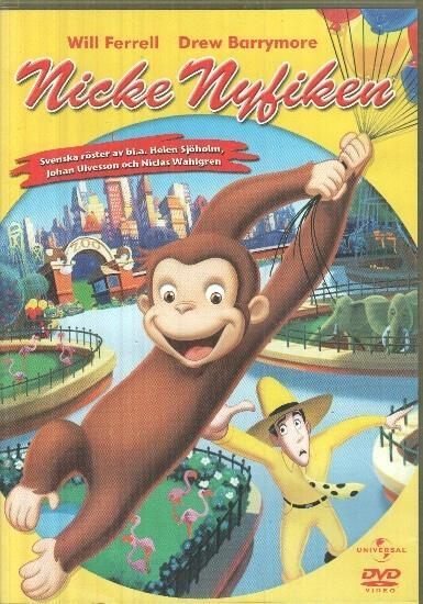 DVD: Nicke Nyfiken (sueco)